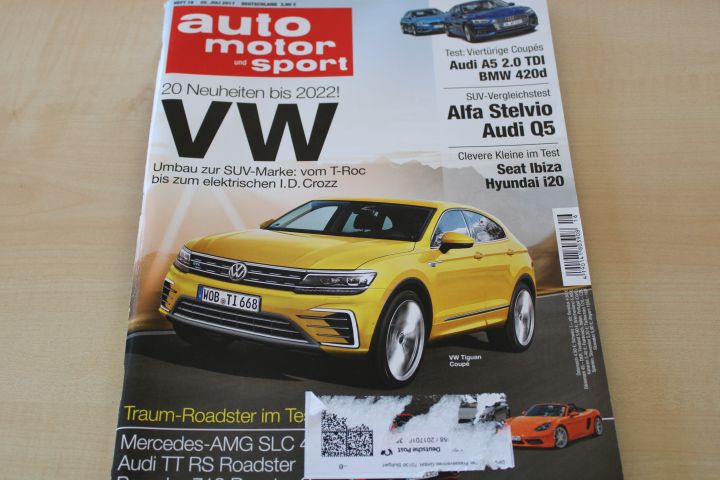 Deckblatt Auto Motor und Sport (16/2017)